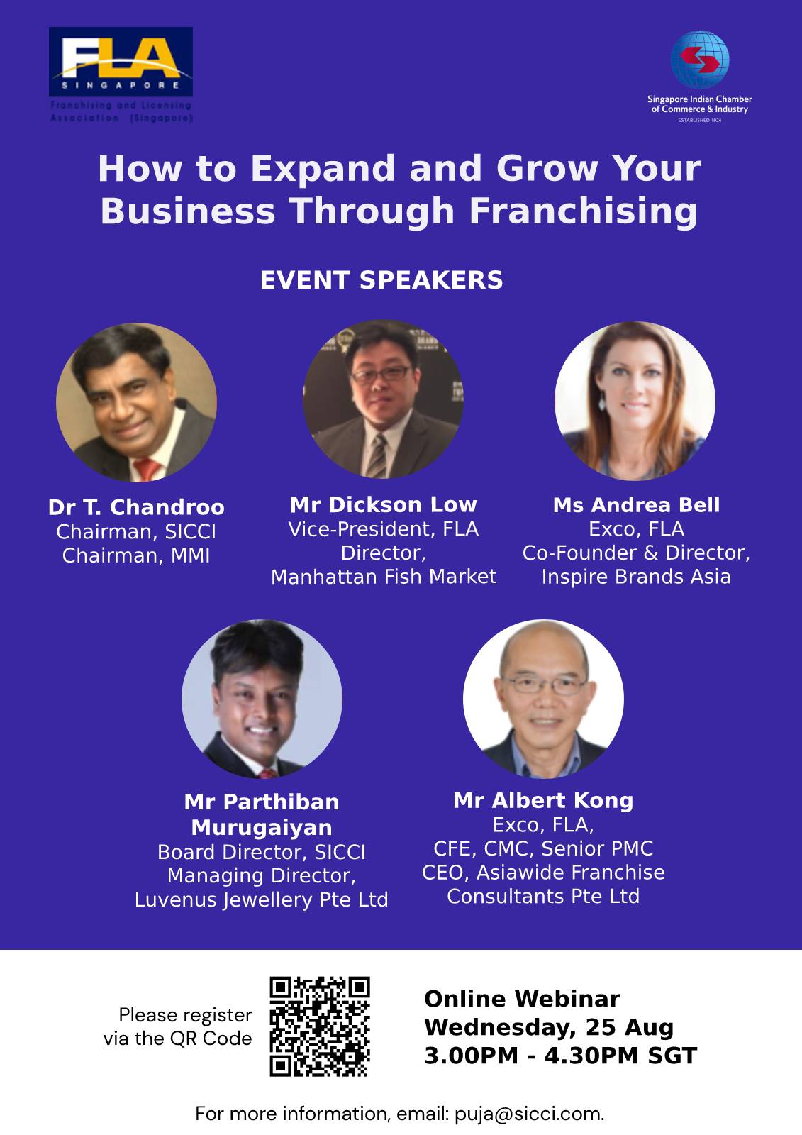 How to Expand and Grow Your Business Through Franchising – Webinar with the Franchising and Licensing Association (Singapore)